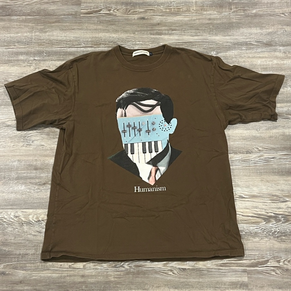 Undercover Humanism T-Shirt Khaki Brown